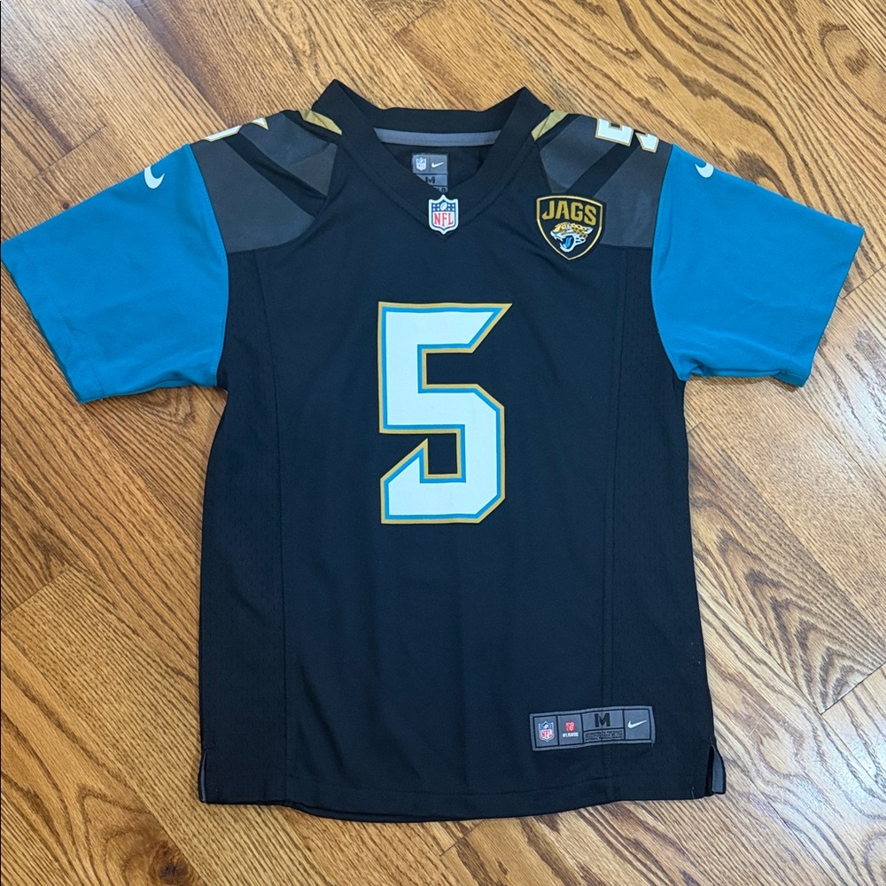Jacksonville Jaguars Blake Bortles Nike Football Jersey. Size Medium. Like New.